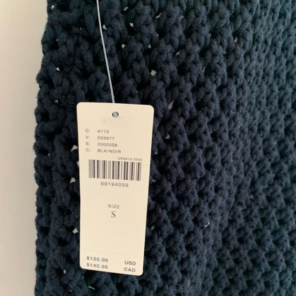 Anthropologie Maeve "Tammie Jo" Mesh Black Vest - S - Picture 6 of 8